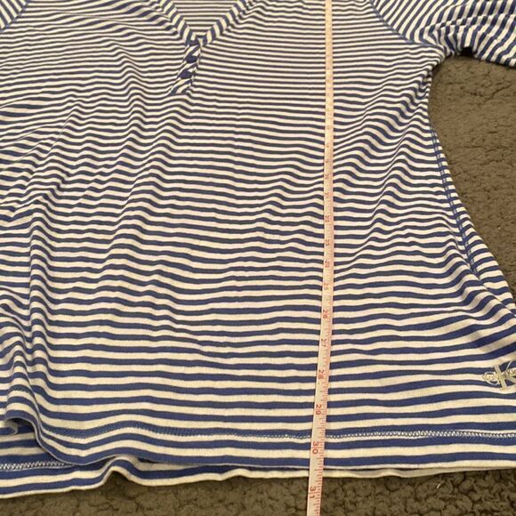 Calvin Kline CK Stripe Swimsuit Coverup Size XL - Picture 8 of 10